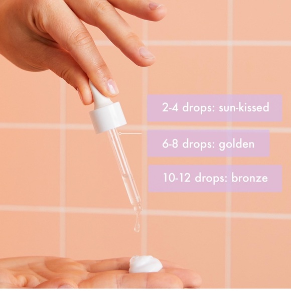 ‼️FREE‼️NEW‼️Isle of Paradise Medium Self Tanning Drops for Face & Body Sample - Picture 9 of 10